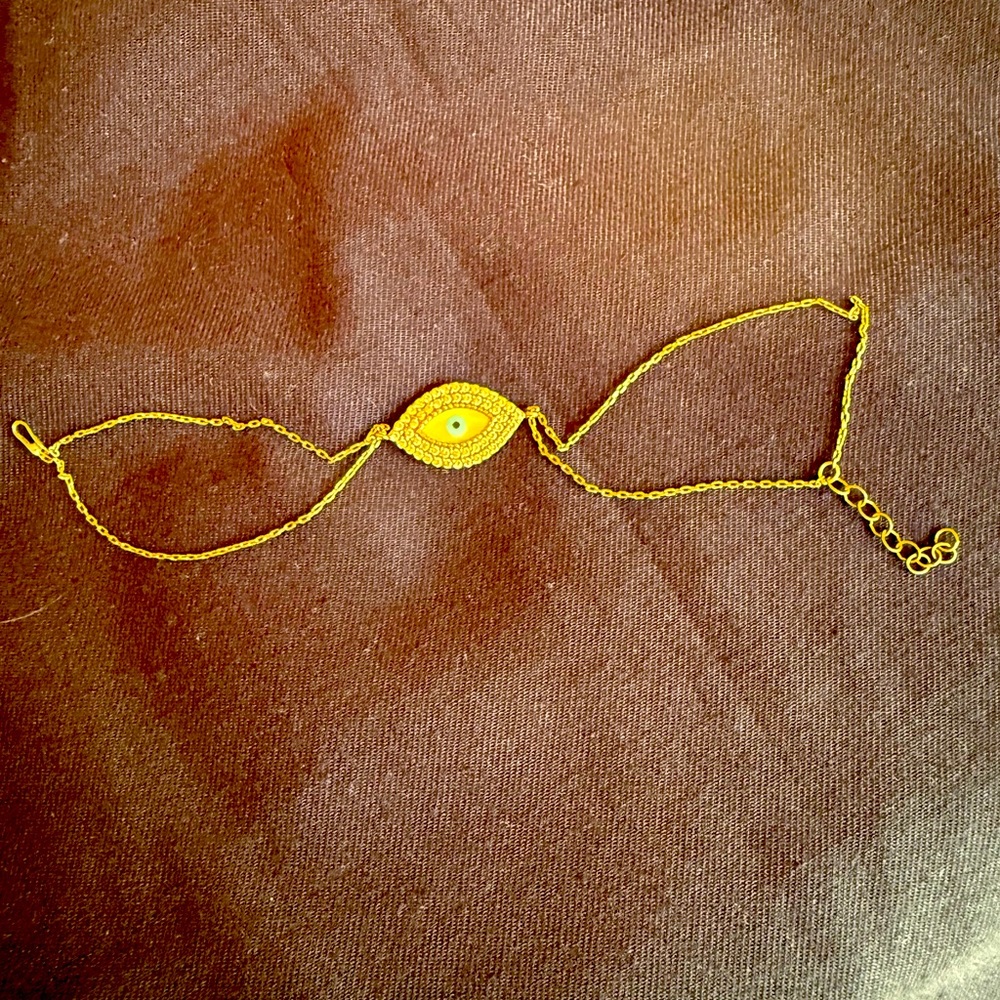 Gold Evil Eye Bracelet